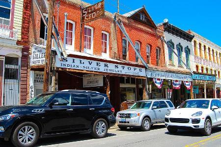 Eine Kulisse aus dem 19. Jahrhundert: Mainstreet in Virginia City