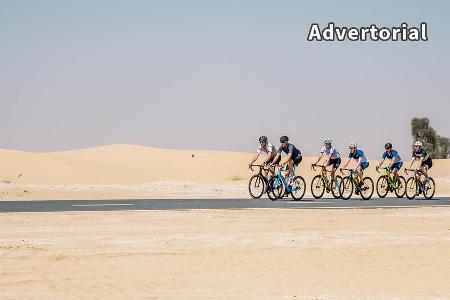 Faszinierendes Erlebnis: Mit dem Fahrrad durch die Wüste