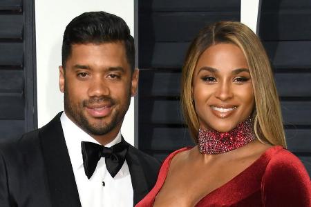 Hier war das Baby noch in Mamas Bauch: Ciara und Russell Wilson