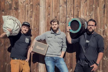 Craft-Beer-Brauer: Christoph Bichler, Maximilian Karner, Marko Nikolic (von links)