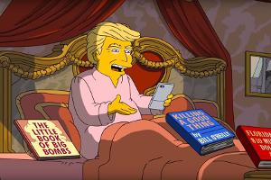 Die "Simpsons" haben es wieder auf Donald Trump abgesehen