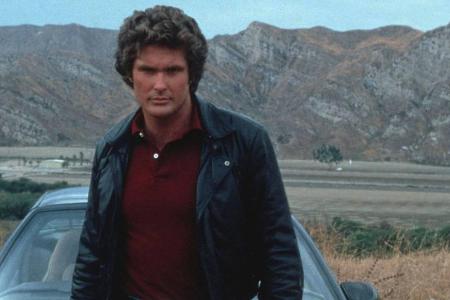 David Hasselhoff als Michael Knight in der TV-Serie 