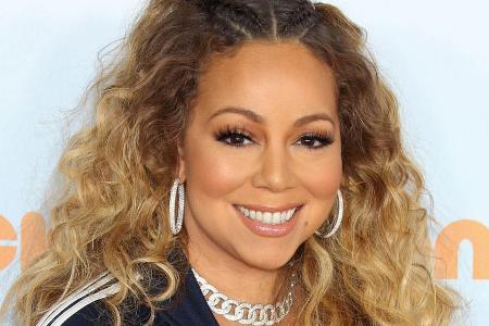 Sie lacht die Unsicherheit einfach weg: Sängerin Mariah Carey