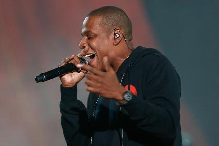 Jay-Z bei einem seiner zahlreichen Live-Auftritte Jay-Z bei einem seiner zahlreichen Live-Auftritte