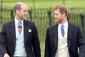 Prinz William (l.) mit seinem Bruder Harry