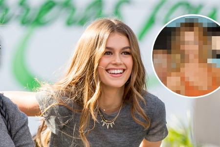 Die hübsche Kaia Gerber konnte Topmodel Karlie Kloss schon von sich überzeugen