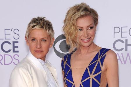 Seit 13 Jahren glücklich zusammen: Ellen DeGeneres (l.) und Portia de Rossi