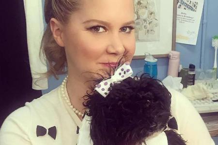 Sind unzertrennlich: Amy Schumer und ihre Hundedame Tati Sind unzertrennlich: Amy Schumer und ihre Hundedame Tati