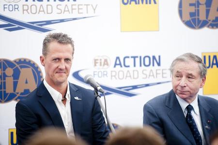 Michael Schumacher (l.) und Jean Todt im Sommer 2012 Michael Schumacher (l.) und Jean Todt im Sommer 2012