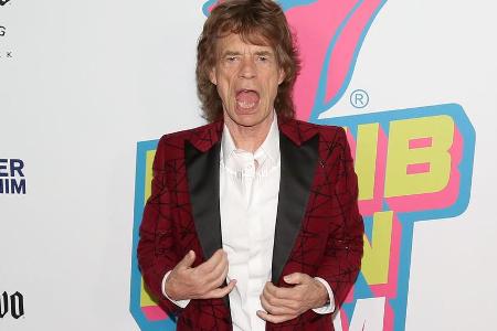Mick Jagger ist schon Ur-Opa, sein jüngster Sohn feierte nun seinen ersten Geburtstag