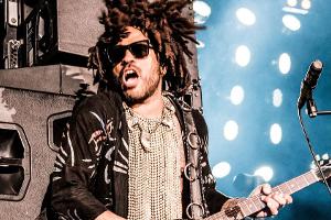 Lenny Kravitz feiert Tour-Auftakt in München