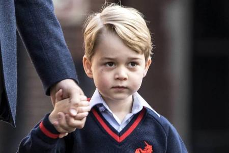 Kleiner Star: Prinz George spielte seine erste Rolle in einer Schulaufführung