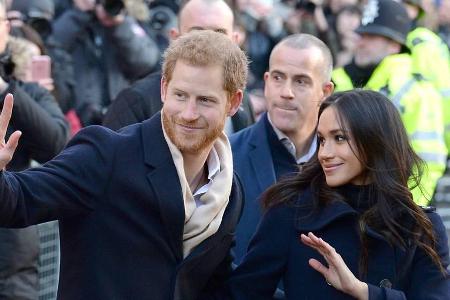 Prinz Harry und Meghan Markle in Nottingham