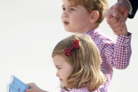 Bekommen bald ein Geschwisterchen: Prinzessin Charlotte und Prinz George