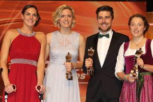 Laura Dahlmeier und Johannes Rydzek sind die "Sportler das Jahres"