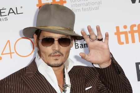 Hat auch vor Weihnachten keine Ruhe: Johnny Depp Hat auch vor Weihnachten keine Ruhe: Johnny Depp