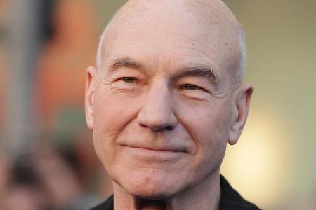 Patrick Stewart schrieb als Kapitän Jean-Luc Picard TV- und Kino-Geschichte Patrick Stewart schrieb als Kapitän Jean-Luc Picard TV- und Kino-Geschichte