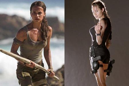 Alicia Vikander (l.) wird das neue Gesicht von Lara Croft. Angelina Jolie hat ausgedient. Alicia Vikander (l.) wird das neue Gesicht von Lara Croft. Angelina Jolie hat ausgedient.