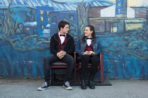 Katherine Langford alias Hannah und Dylan Minnette alias Clay in "Töte Mädchen lügen nicht"