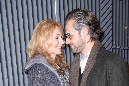 Caroline Beil und ihr Lebensgefährte Philipp Sattler