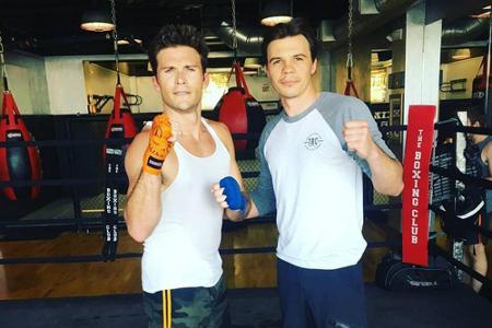 Und lässt sich beim Kickboxen 