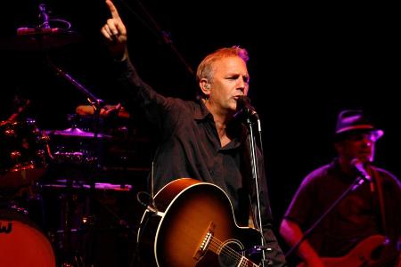 Kevin Costner liebt Musik