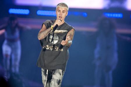 Landete auf dem zweiten Platz: Justin Bieber