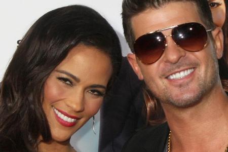 Robin Thicke und Paula Patton auf einem Event im September 2013 Robin Thicke und Paula Patton auf einem Event im September 2013