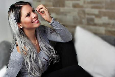 Jenny Frankhauser modelt für Sportklamotten