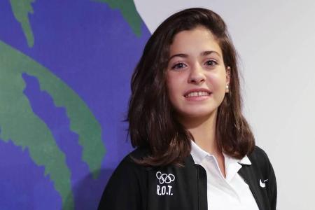 Yusra Mardini nahm für das Flüchtlingsteam bei den Sommerspielen in Rio teil