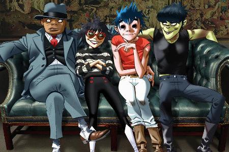 Die vier Gorillaz sind wieder da