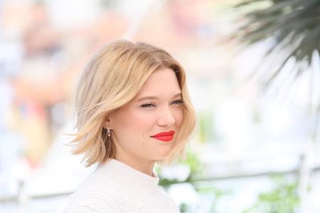 Bond-Girl Léa Seydoux hat für diesen locker fallenden Bob genau die richtige Haarlänge