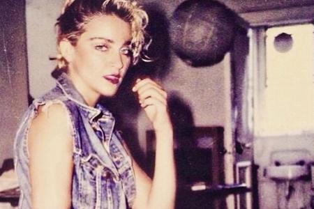 Zum Vergleich: Madonna in den 80er Jahren
