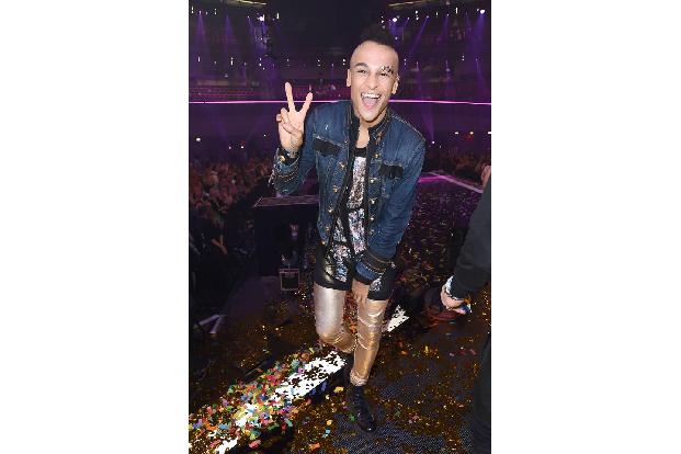 ...dann noch der diesjährige 'Deutschland sucht den Superstar'-Gewinner Prince Damien dazu, plus die Legenden...