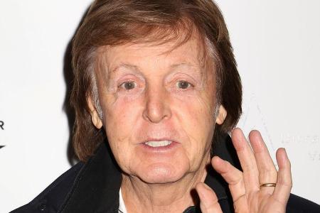 Paul McCartney im Dezember in New York