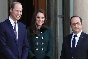 Zum ersten Mal nach Lady Dianas Tod: William mit Kate in Paris