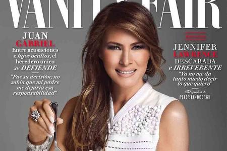 Juwelen und Melania Trump auf Mexikos 