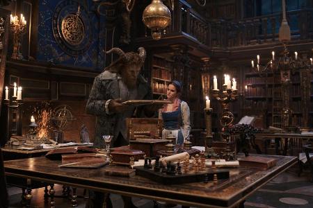 Belle (Emma Watson) und das Biest (Dan Stevens)
