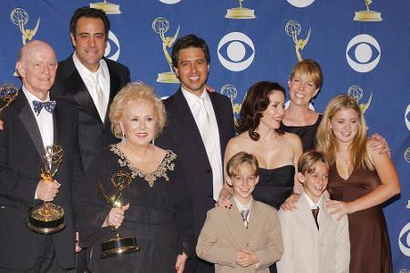 Sawyer Sweeten (vorne links) und sein Zwillingsbruder Sullivan im Kreise des 