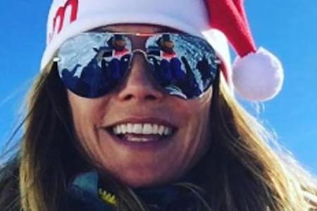 Heidi Klum hat Spaß im Schnee