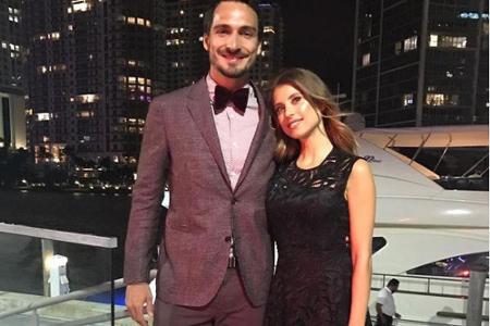 Auch Mats (der sich von seiner blonden Mähne offenbar schon wieder verabschiedet hat) und Cathy Hummels genossen an Silveste...