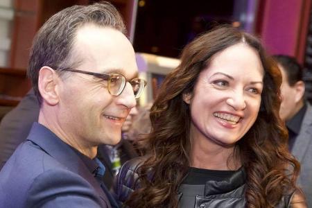 Natalia Wörner und Heiko Maas beim Filmfestival Max Ophüls Preis in Saarbrücken