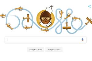 Google Doodle zum 125. Geburtstag von Bessie Coleman