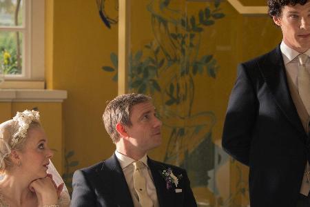 John (Martin Freeman) und Mary (Amanda Abbington) gaben sich in Staffel drei das Ja-Wort.