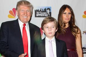 Donald Trump schützt seinen Sohn Barron