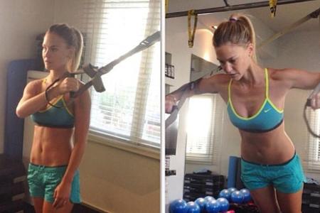 Model Bar Refaeli beweist: TRX ist das perfekte Training für den Bikini-Body