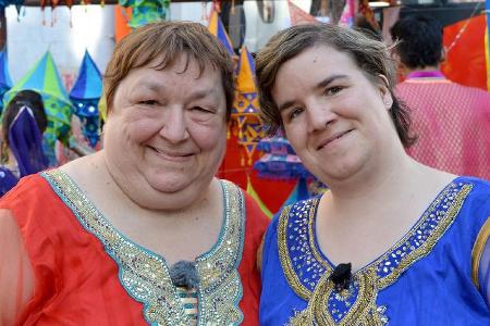 Irene Fischer (l.) und ihre Tochter Beate