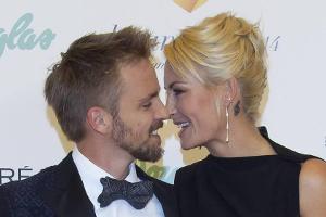 Sarah Connor und Florian Fischer bei einem Ball im Dezember 2014