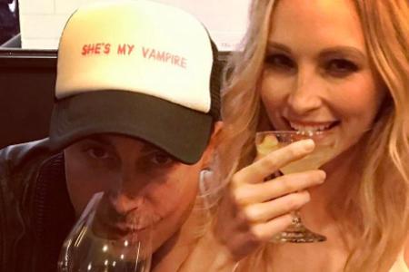 Candice King mit ihrem Mann Joe