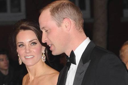 Prinz William und Herzogin Kate bei den 70. British Academy Film Awards in London